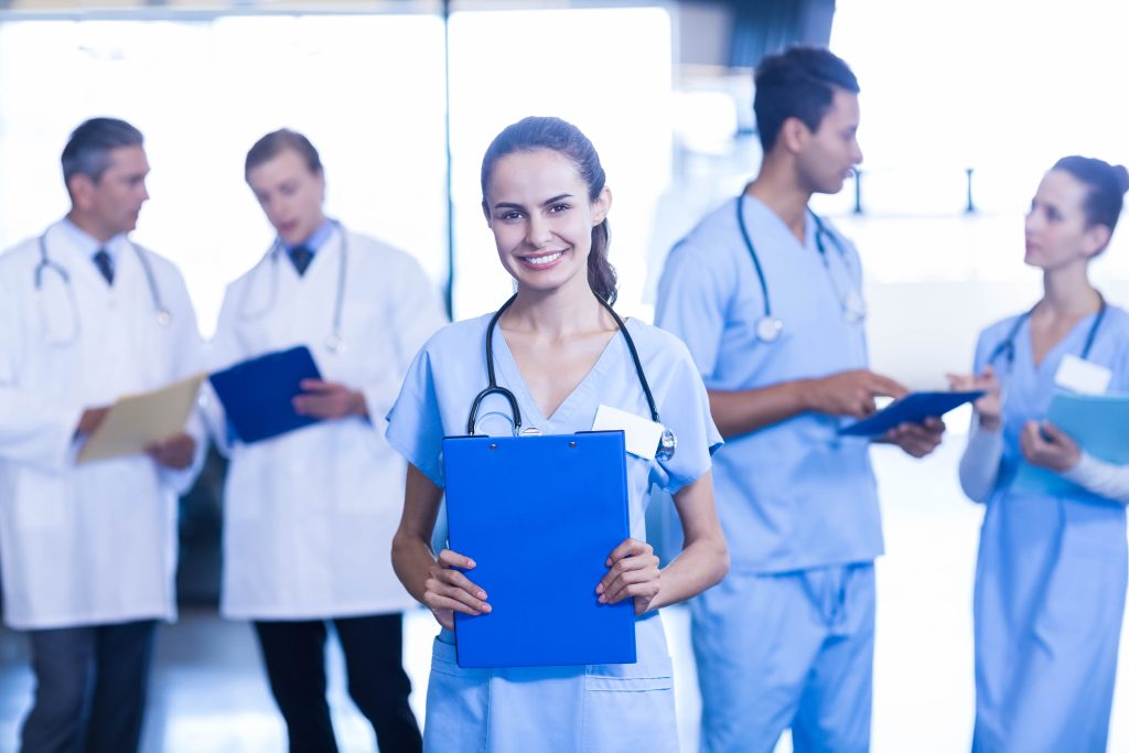 Admissions support and nursing guidance visual