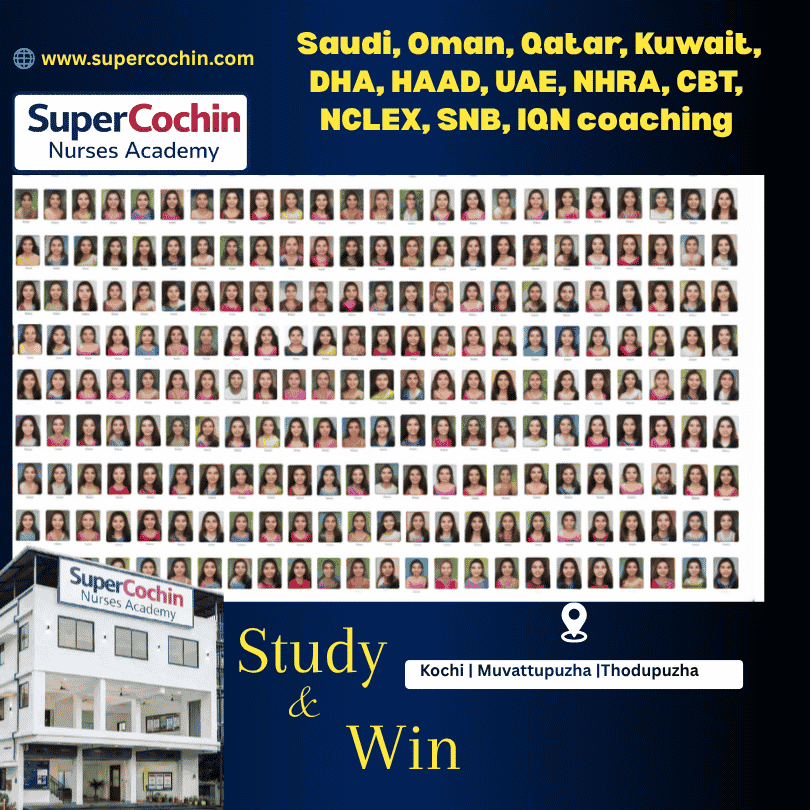 SuperCochin Nurses Academy successful students and course highlights